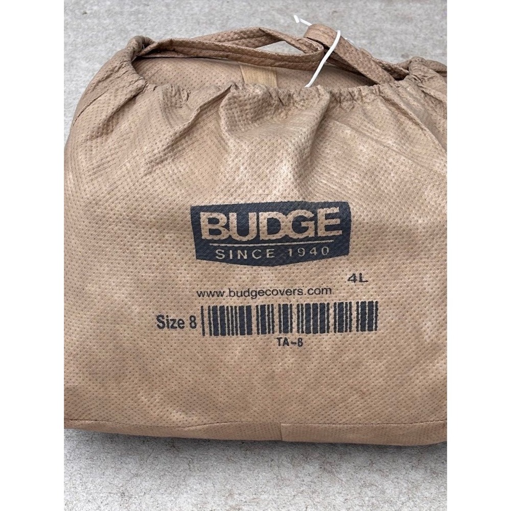 Budge Protector IV TA-8 Truck Cover Size T8 4-Layer Tan 22ft Camper Shell